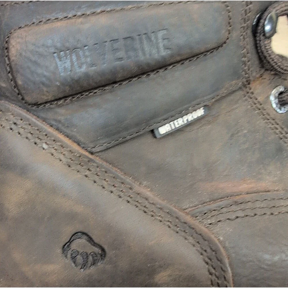 Wolverine Floorhand Waterproof  Work Safety Toe Work Boots Men’s Size 10 M